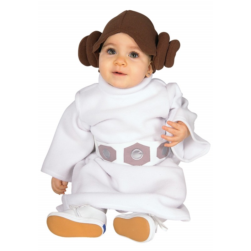 Fantasia Infantil Princesa Leia Star Wars Bebês Halloween Carnaval