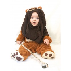 Fantasia Infantil Ewoks Star Wars Bebês Halloween Carnaval