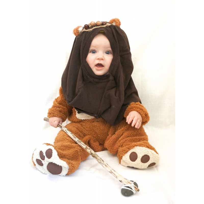 Fantasia Infantil Ewoks Star Wars Bebês Halloween Carnaval