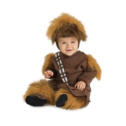 Fantasia Infantil Chewbacca Star Wars Bebês Halloween Carnaval