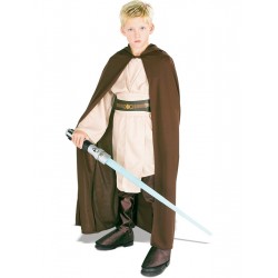 Fantasia Infantil Jedi Star Wars Halloween Carnaval