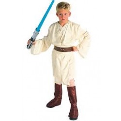 Fantasia Infantil Obi-Wan Kenobi Star Wars Halloween Carnaval