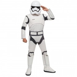 Fantasia Infantil Stormtrooper Star Wars O Despertar da Força Halloween Carnaval