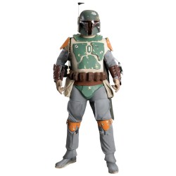 Fantasia Masculina Boba Fett Star Wars O Despertar da Força Halloween Carnaval