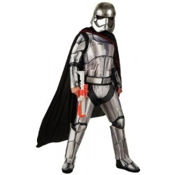 Fantasia Adulto Capitão Phasma Star Wars O Despertar da Força Halloween Carnaval