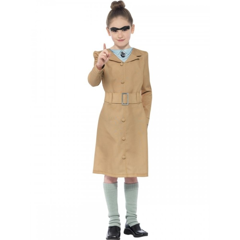 Fantasia Infantil Senhorita Trunchbull Matilda Meninas Halloween Carnaval