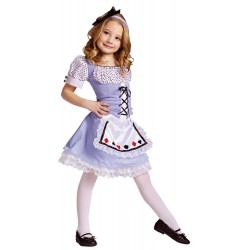 Fantasia Infantil Dorothy OZ Meninas Halloween Carnaval