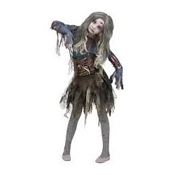 Fantasia Infantil de Zumbi Meninos Terror Halloween Carnaval