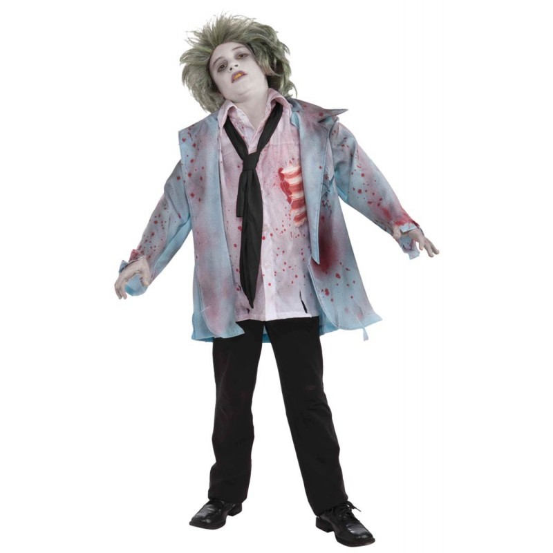 Fantasia Halloween Masculino De Zumbi Infantil