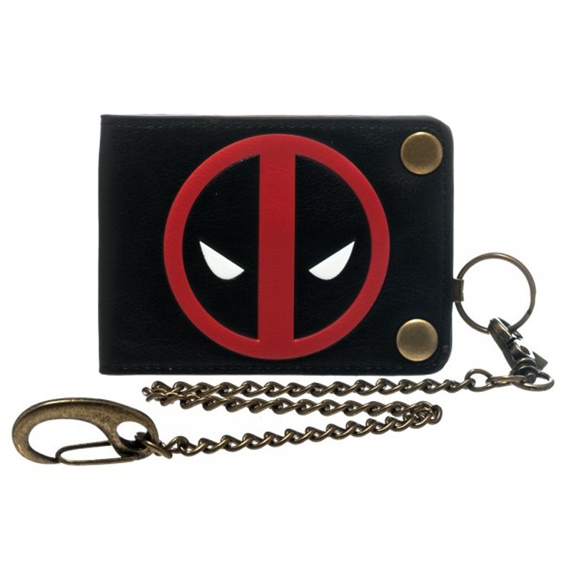 Carteira Masculina Deadpool Símbolo Super Herói Marvel