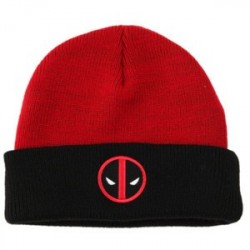 Touca Gorro Deadpool Marvel Vermelha e Preta