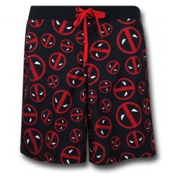 Bermuda Masculina Super Herói Deadpool Preta Marvel