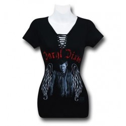 Camiseta Feminina Daryl Dixon da Série The Walking Dead