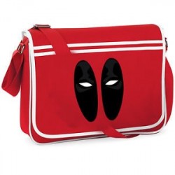 Bolsa Carteiro Deadpool Marvel Vermelha