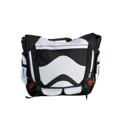 Bolsa Carteiro Star Wars Couro Stormtrooper Estampada