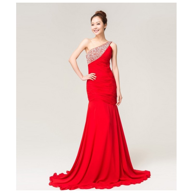 vestido longo vermelho com brilho