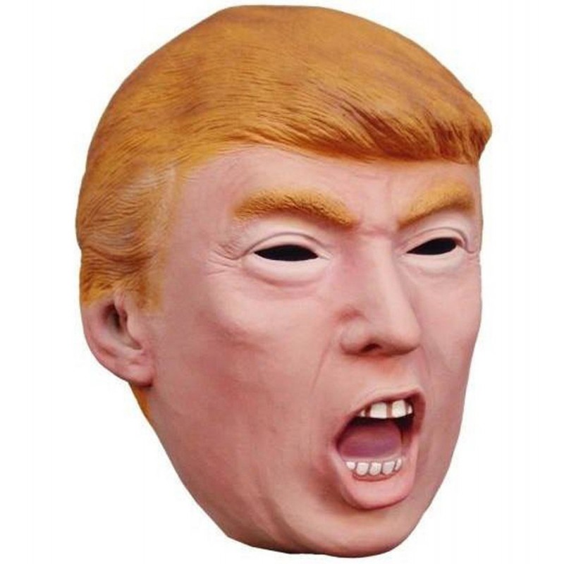Máscara Donald Trump Presidente EUA Cômica Adulto Carnaval Halloween