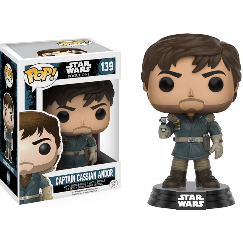 Figura de Ação Boneco Pop Capitão Cassian Andor Rogue One Star Wars Importado