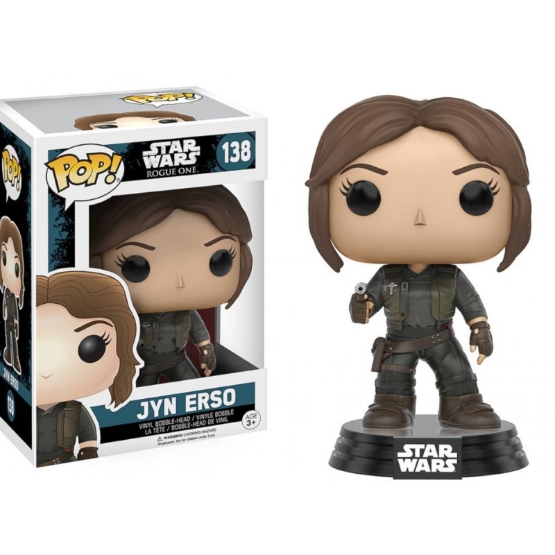 Figura de Ação Boneco Pop Jyn Erso Rogue One Star Wars Importado