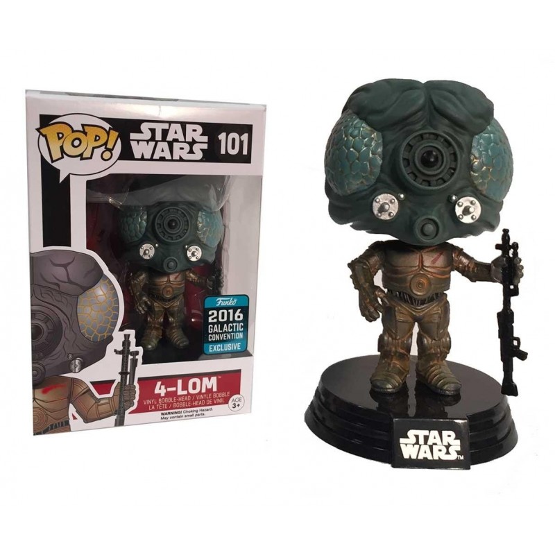 Figura de Ação Boneco Pop 4-LOM One Star Wars Importado