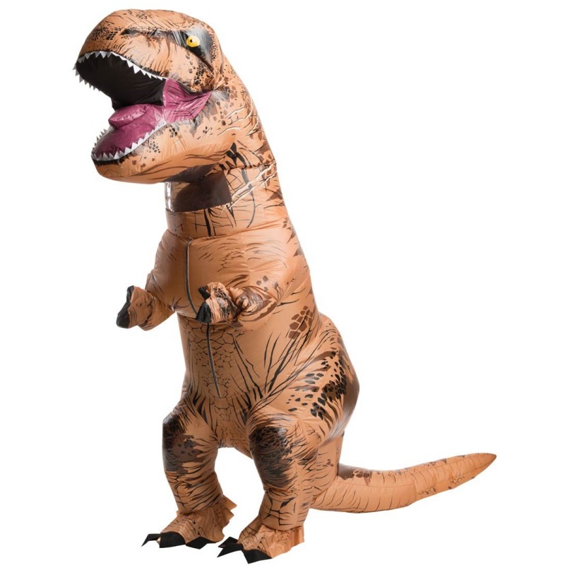 Fantasia Adulto T-Rex Dinossauro Inflável Importada Halloween Carnaval