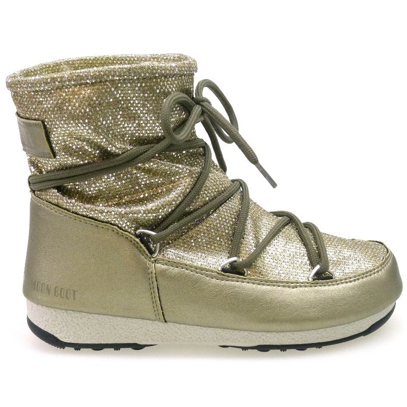 Bota Cano Baixo Inverno Dourada Feminina Importada Bota Cano Baixo Inverno Dourada Feminina Importada