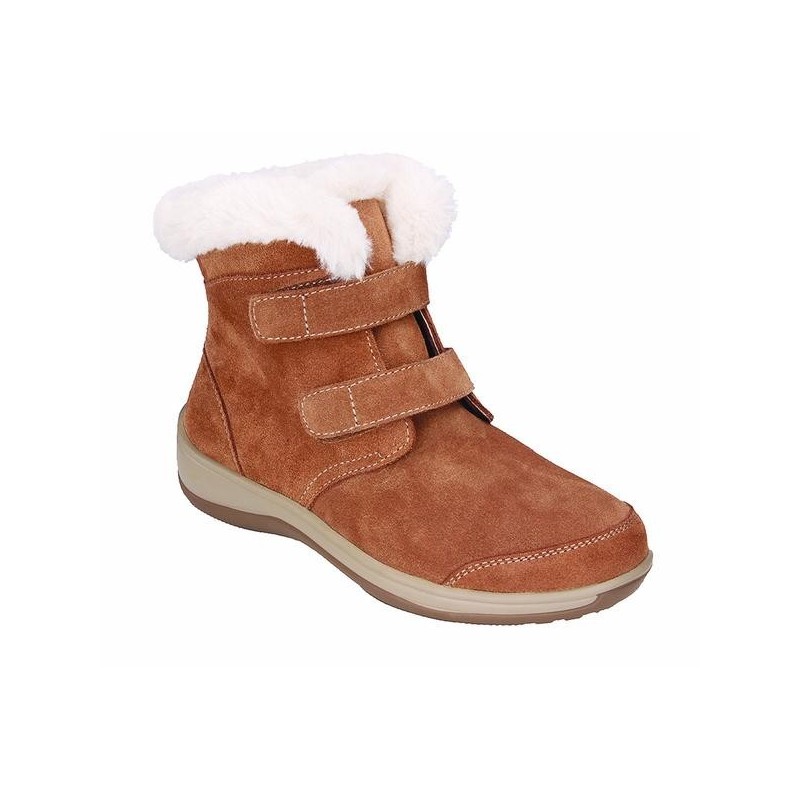 Bota Feminina Inverno Neve Marrom