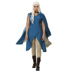 Fantasia para Mulheres Daenerys Targaryen Game Of Thrones Festa Halloween Adulto