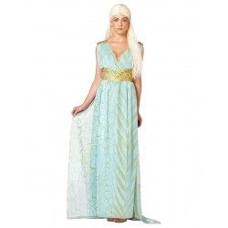 Fantasia  Game Of Thrones Feminina Daenerys Targaryen Festa Halloween Adulto