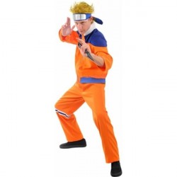 Fantasia Masculina Naruto Adulto Carnaval Halloween