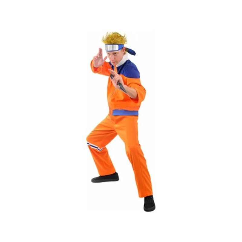 Fantasia Masculina Naruto Adulto Carnaval Halloween