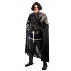 Fantasia Jon Snow Game Of Thrones Traje Masculino para Cosplay Festa a Fantasia Halloween