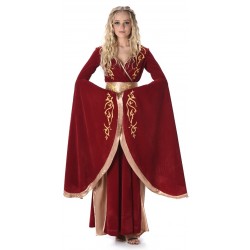 Fantasia Cersei Lannister Luxo Game Of Thrones Traje Feminino para Cosplay Festa a Fantasia Halloween