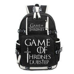 Mochila Preta Série Game of Thrones Geek