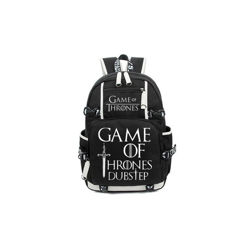 Mochila Preta Série Game of Thrones Geek