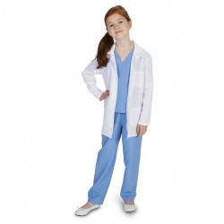 Fantasia Infantil Grey's Anatomy Médico Cirurgião Halloween Carnaval