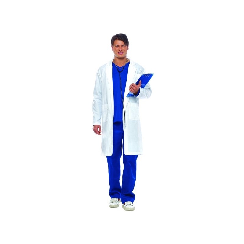 Fantasia Masculina Grey's Anatomy Médico Cirurgião Halloween Carnaval