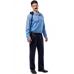 Fantasia Masculina Pornstache Policial Orange is the New Black Halloween Carnaval