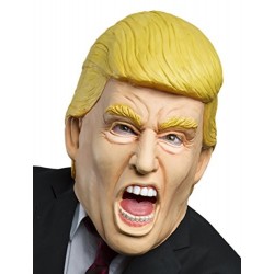 Máscara Adulto Fantasia Donald Trump Halloween Carnaval