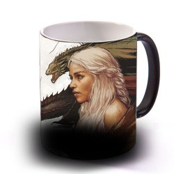 Linda Caneca de Café Game of Thrones Khaleesi Daenerys Geek