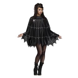 Fantasia adulto feminino traje teia de aranha Carnaval halloween