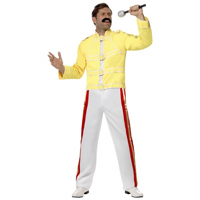 Fantasia Masculina Freddie Mercury Carnaval Festa Halloween