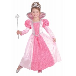 Fantasia Infantil Meninas Fada Madrinha Rosa Carnaval Festa Halloween Importado