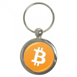 Chaveiro Bitcoin Geek Moeda Digital