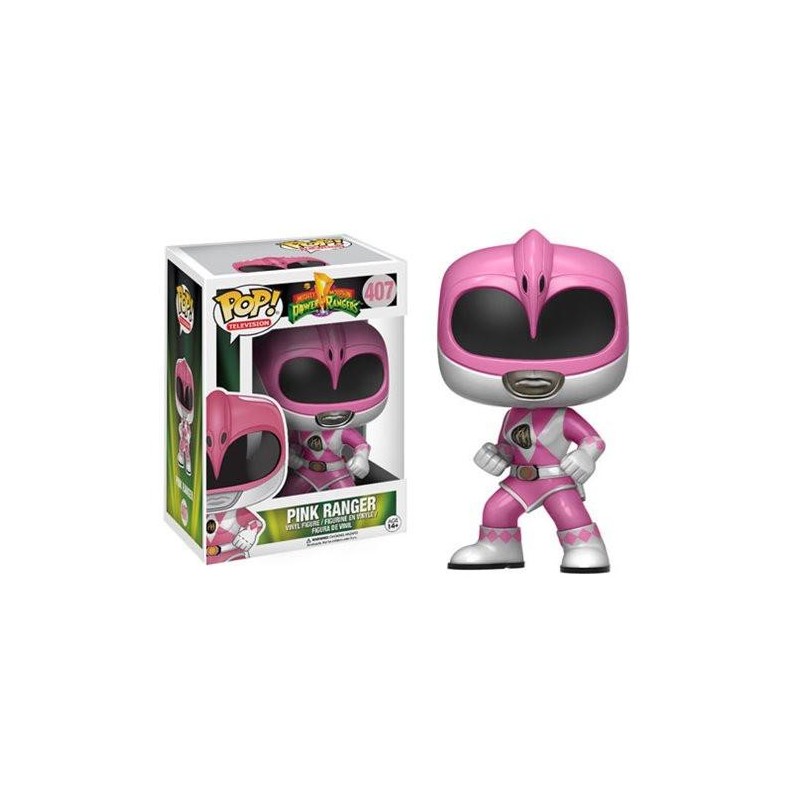 Boneco Figure Funko Pop Power Rangers Rosa Importado