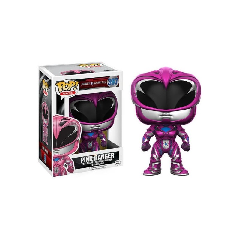 Boneco Figure Funko Pop Power Rangers Rosa Importado