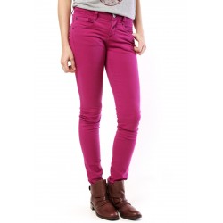 Calça Feminina Skinny Sarja Color Roxa