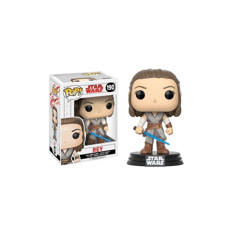 Boneco Figure Star Wars O Último Jedi Ray Funko Pop Vinil Geek