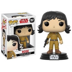 Boneco Figure Star Wars O Último Jedi Rose Funko Pop Vinil Geek