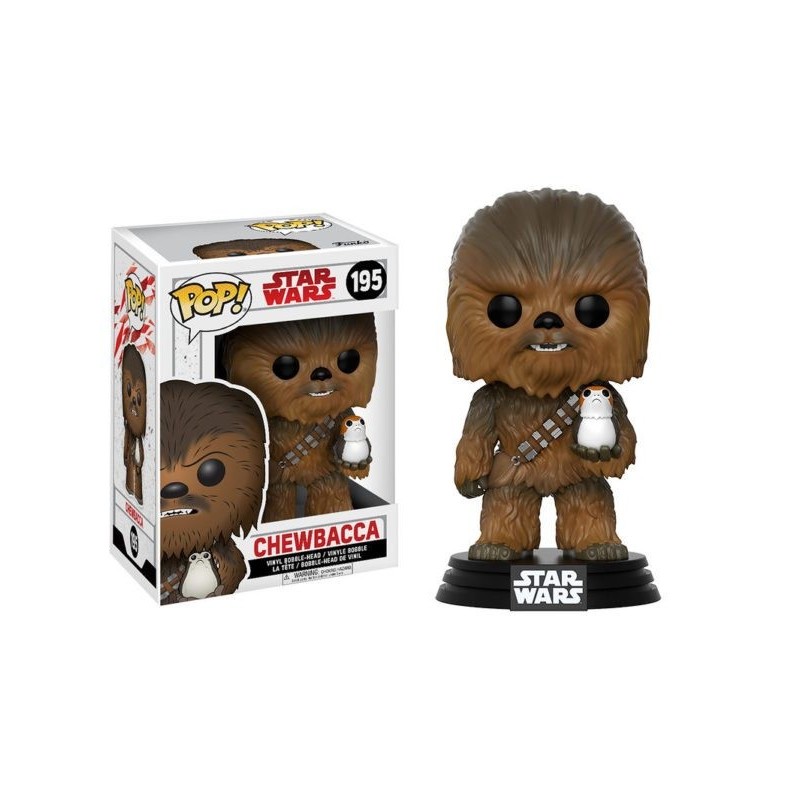 Boneco Figure Star Wars O Último Jedi Chewbacca Pop Vinil Geek